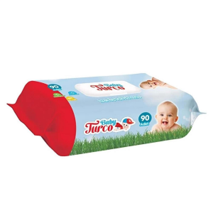 BABY TURCO 90 LI ISLAK HAVLU MAVİ