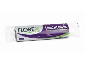 FLOREX STANDART BÜYÜK SİYAH 65*80 CM ÇÖP TORBASI