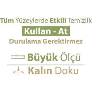 BABY TURCO 100 LÜ ISLAK HAVLU YÜZEY TEMİZLEYİCİ