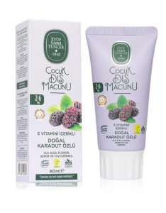 EYÜP SABRI TUNCER 60 ML DOĞAL KARADUT ÇOCUK DİŞ MA