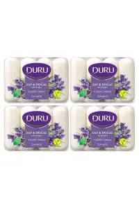 Duru Saf & Doğal Kaynaklı Lavanta 16 Adet Güzellik Sabunu 4x280gr