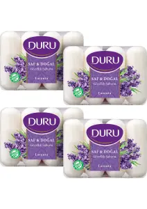 Duru Saf & Doğal Kaynaklı Lavanta 16 Adet Güzellik Sabunu 4x280gr